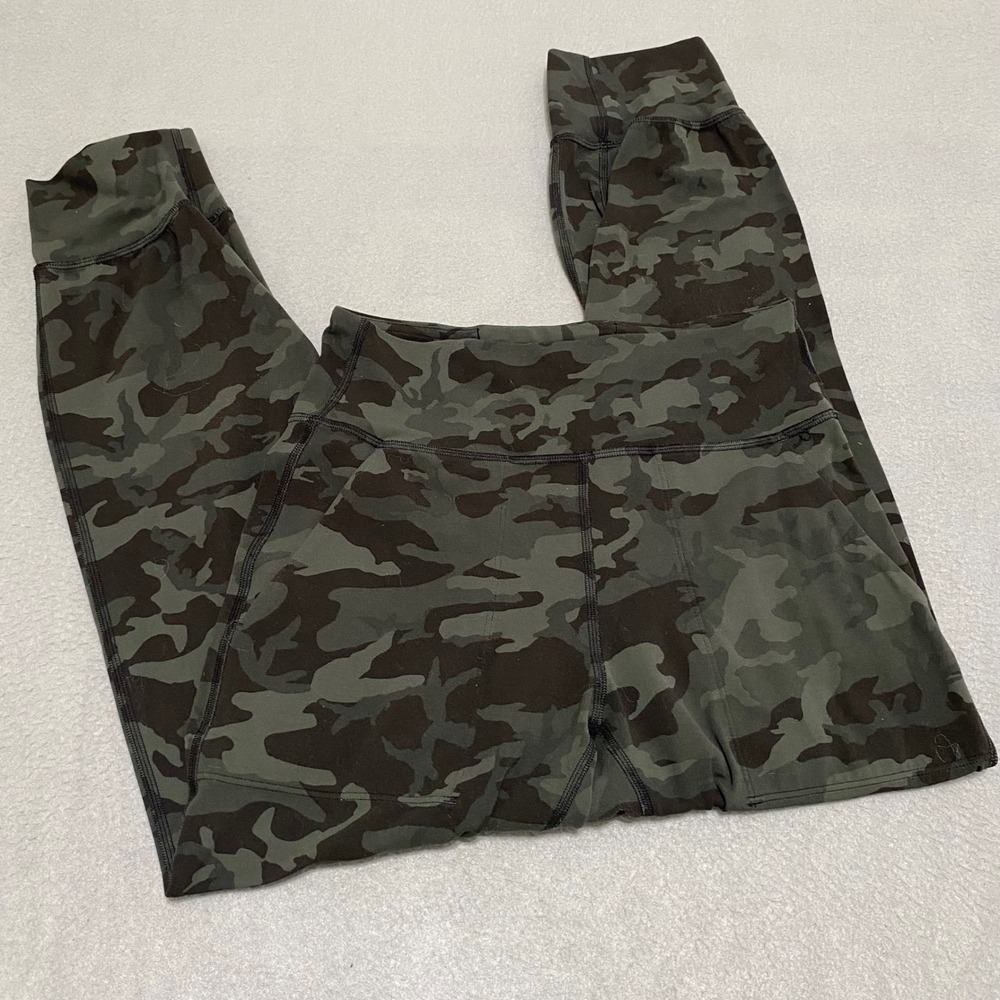 Lululemon Align Jogger Heritage 365 Camo Deep Coal Multi High Rise‎ Size 4 23in